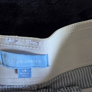 Draper James Blue and White Striped Garment